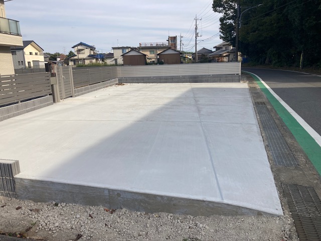 市原市　新築外構工事