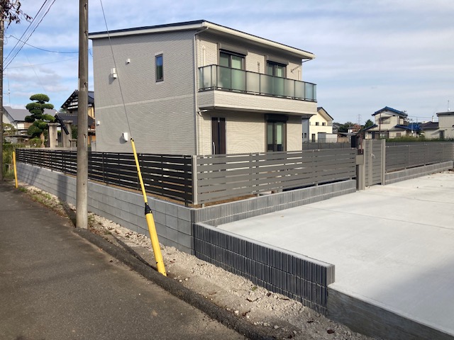 市原市　新築外構工事