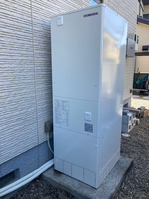 コロナ、電気給湯器