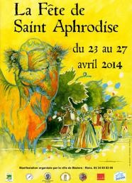 St Aphrodise et son dromadaire, animal totémique de la ville de Béziers.