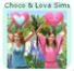 Bouton Choco&Lova Sims