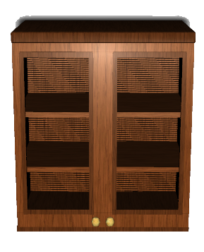 meuble haut vitrine