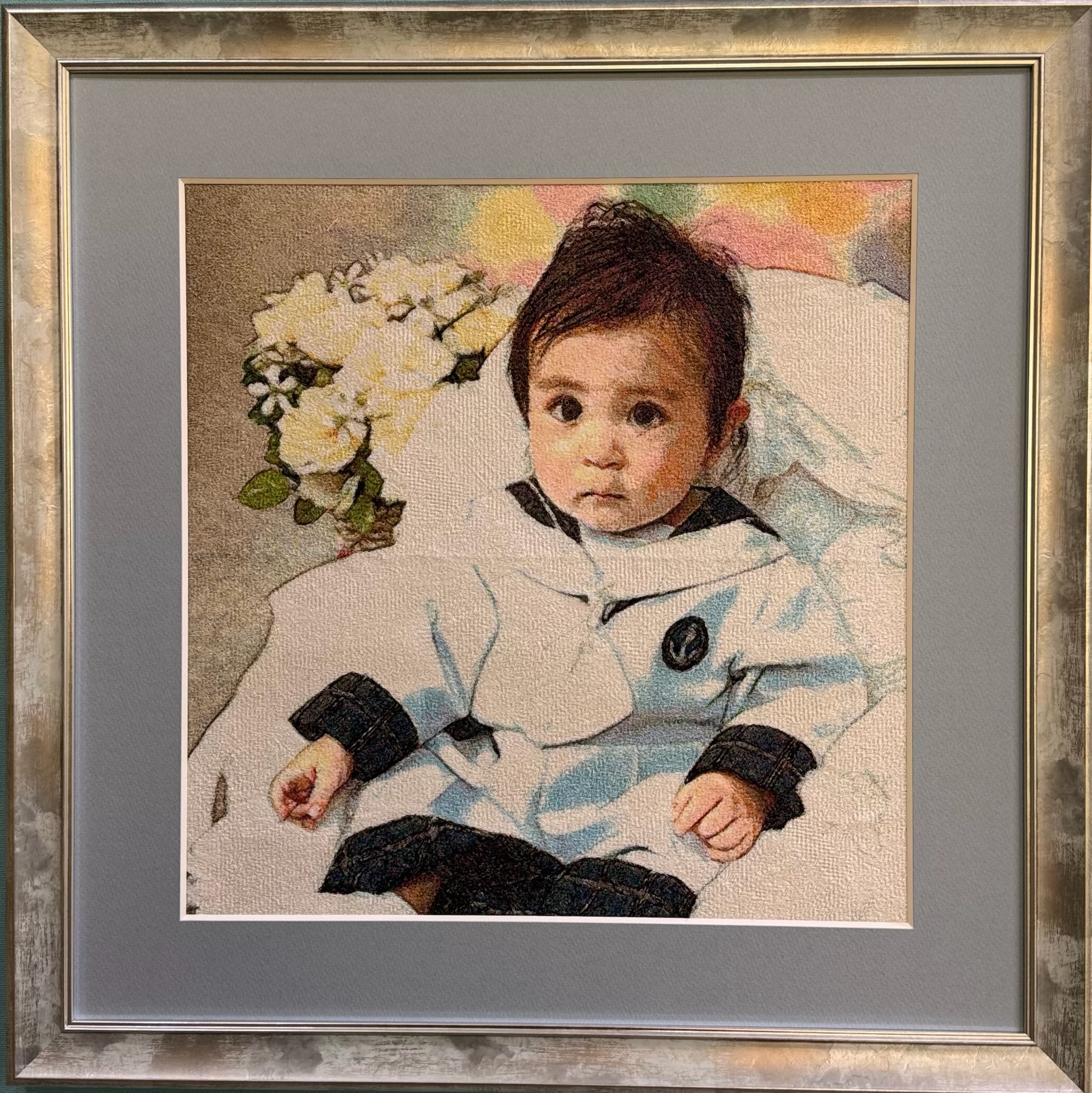 絵画風フォト刺しゅう 【ご注文はこちら！】（↓にスクロールして