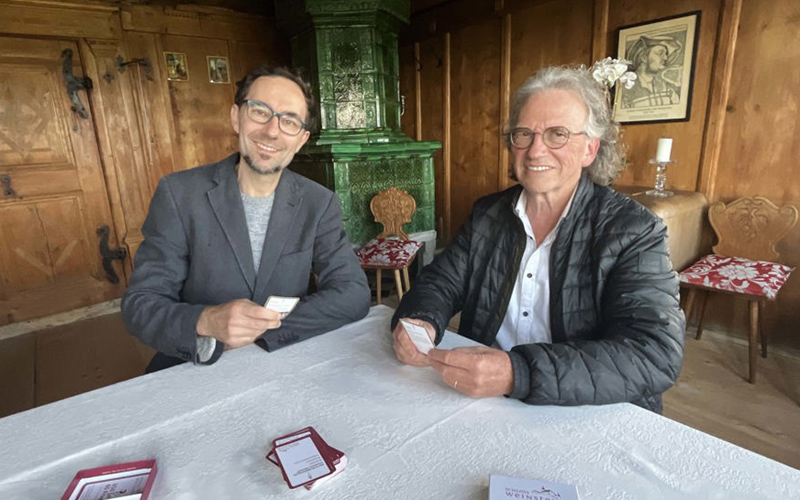 Kuhfladen für historische Gemäuer