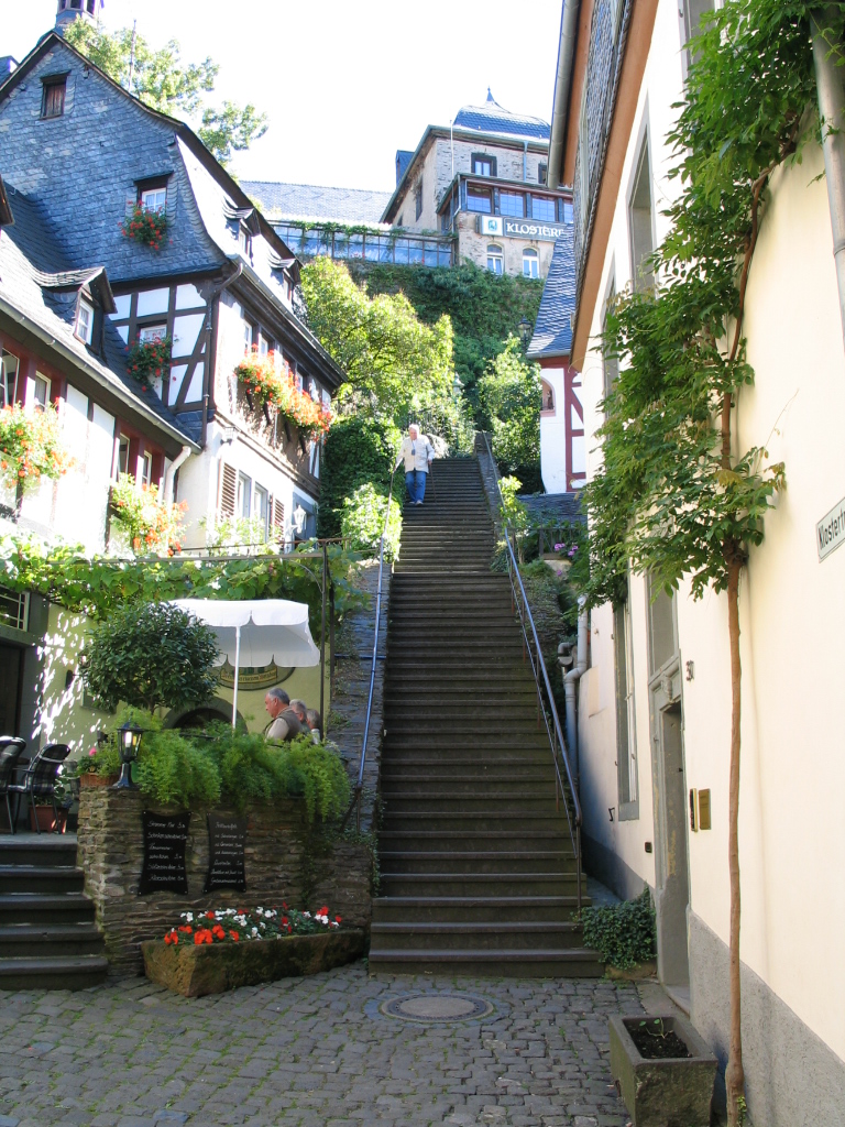 Romantische Treppe in Beilstein an der Mosel