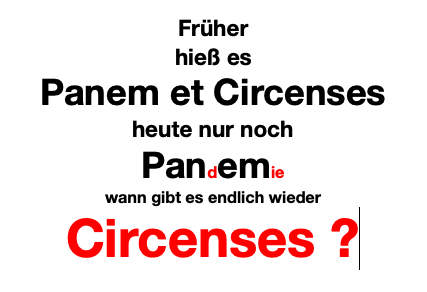 panem circenses corona covi