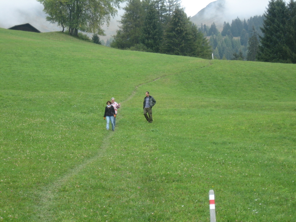 Auf dem Weg zum Mittagessen...