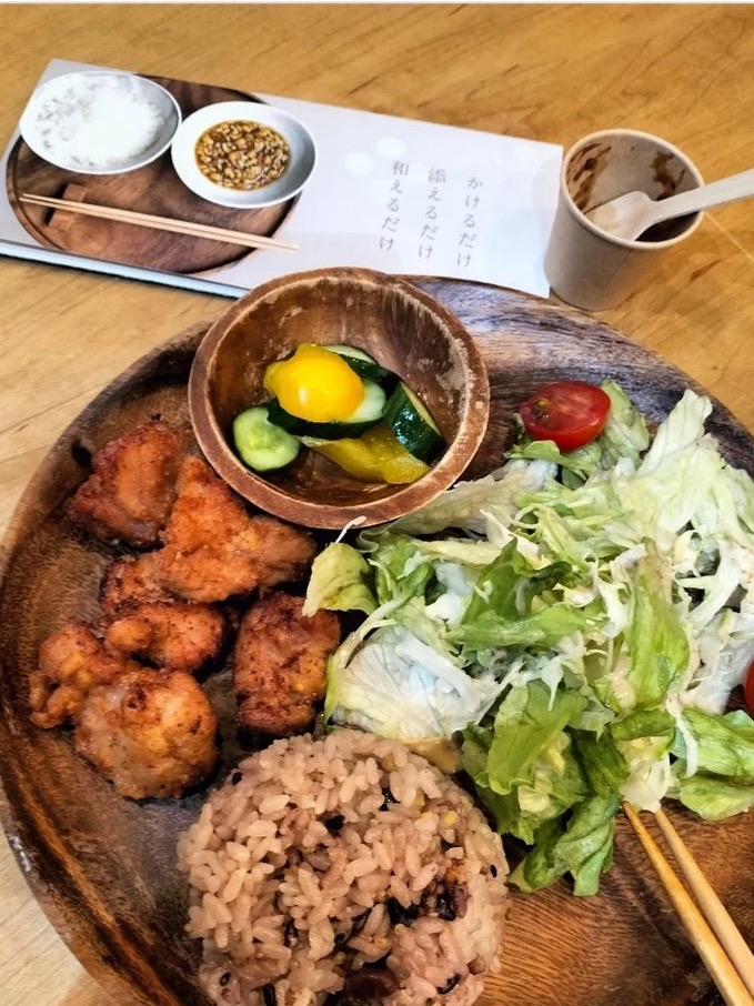 久しぶりのカフェドリアンさんにて納豆麹の試食がありました