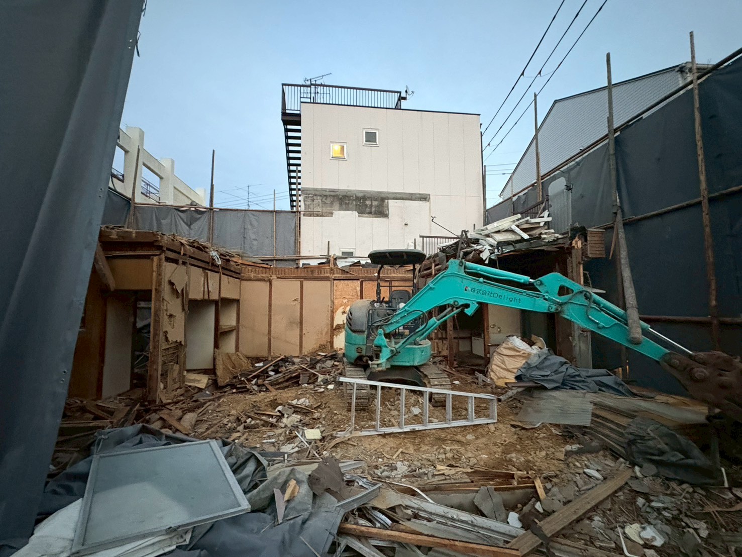 岩田町の家　解体工事