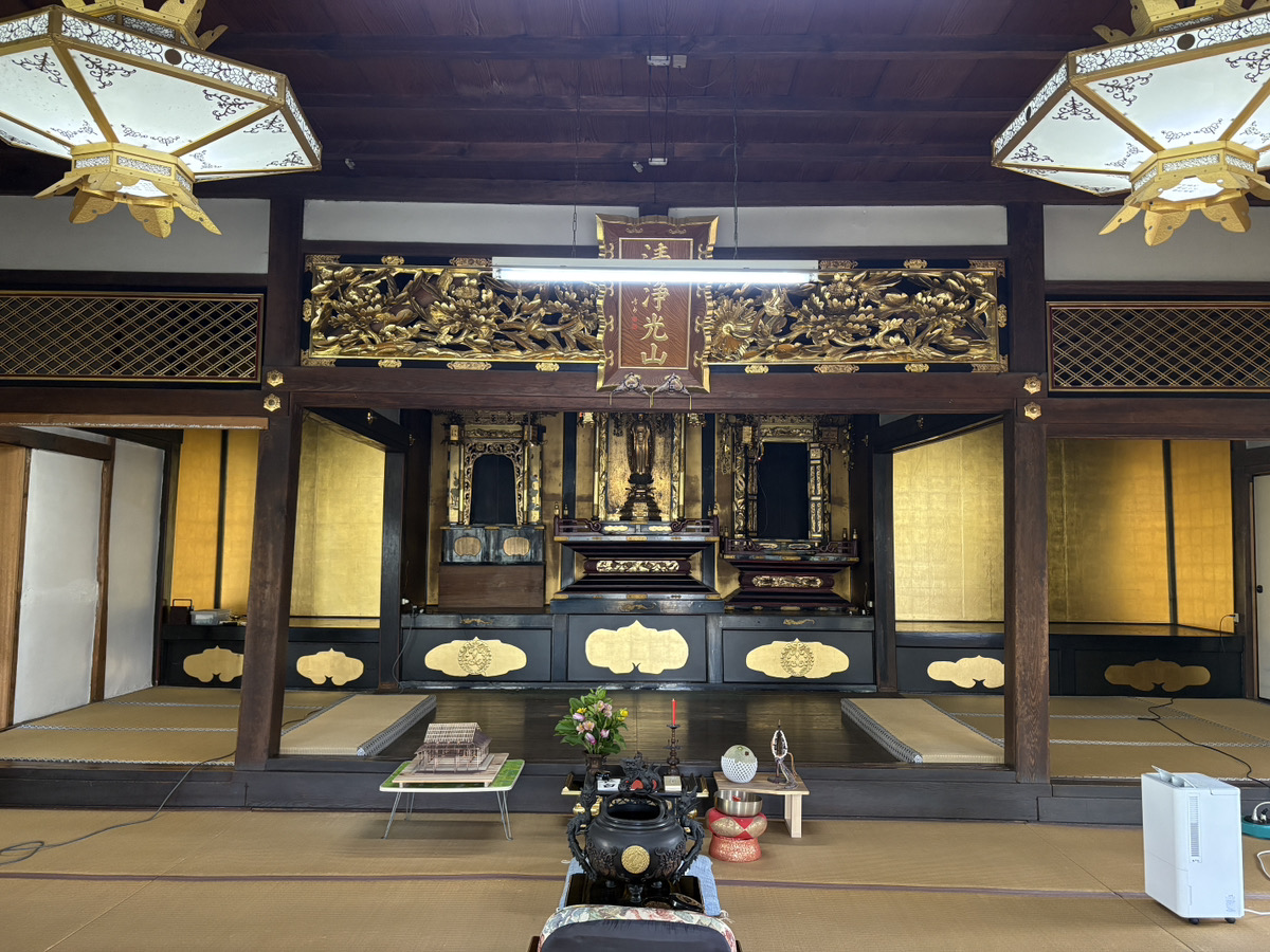 滋賀県草津市　お寺の耐震改修　起工式を執り行いました。