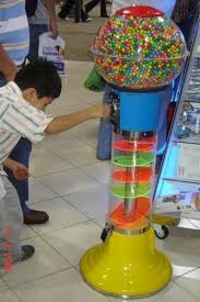 Dispensador de dulces, Dispensador de chicles, Dispensador de pelota loca, dispensador de sorpresas, dispensadora de dulces