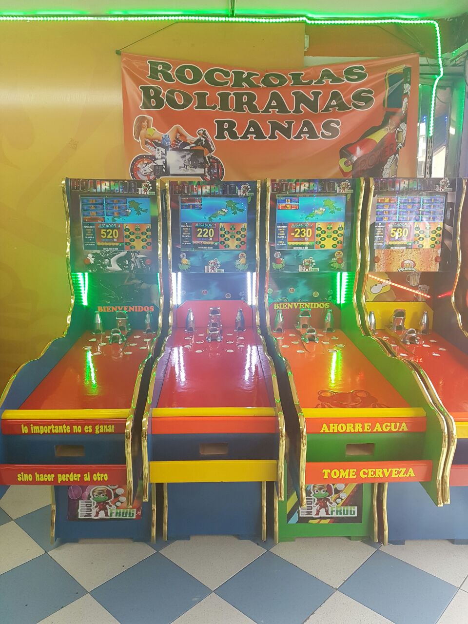 Boliranas electronicas, FC Mayoristas, FC Boliranas, Boliranas y maquinas