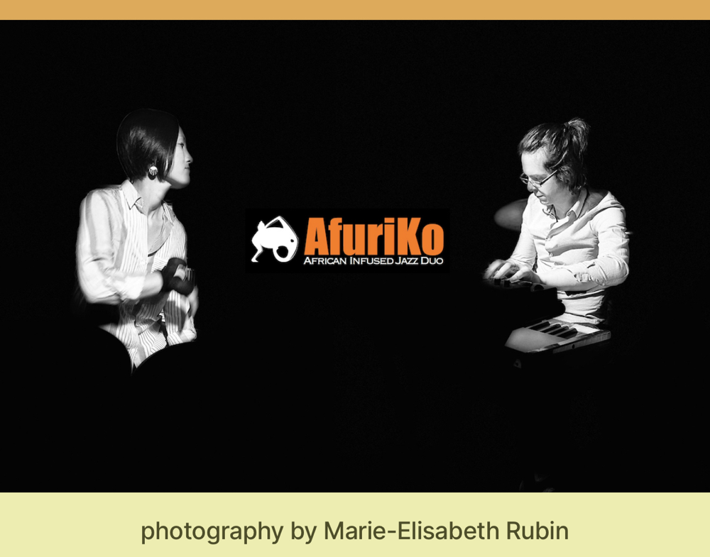 African Infused Jazz Duo - 27.07.25 - 19:30 Uhr - Eintritt frei - https://www.afuriko.com/epk/