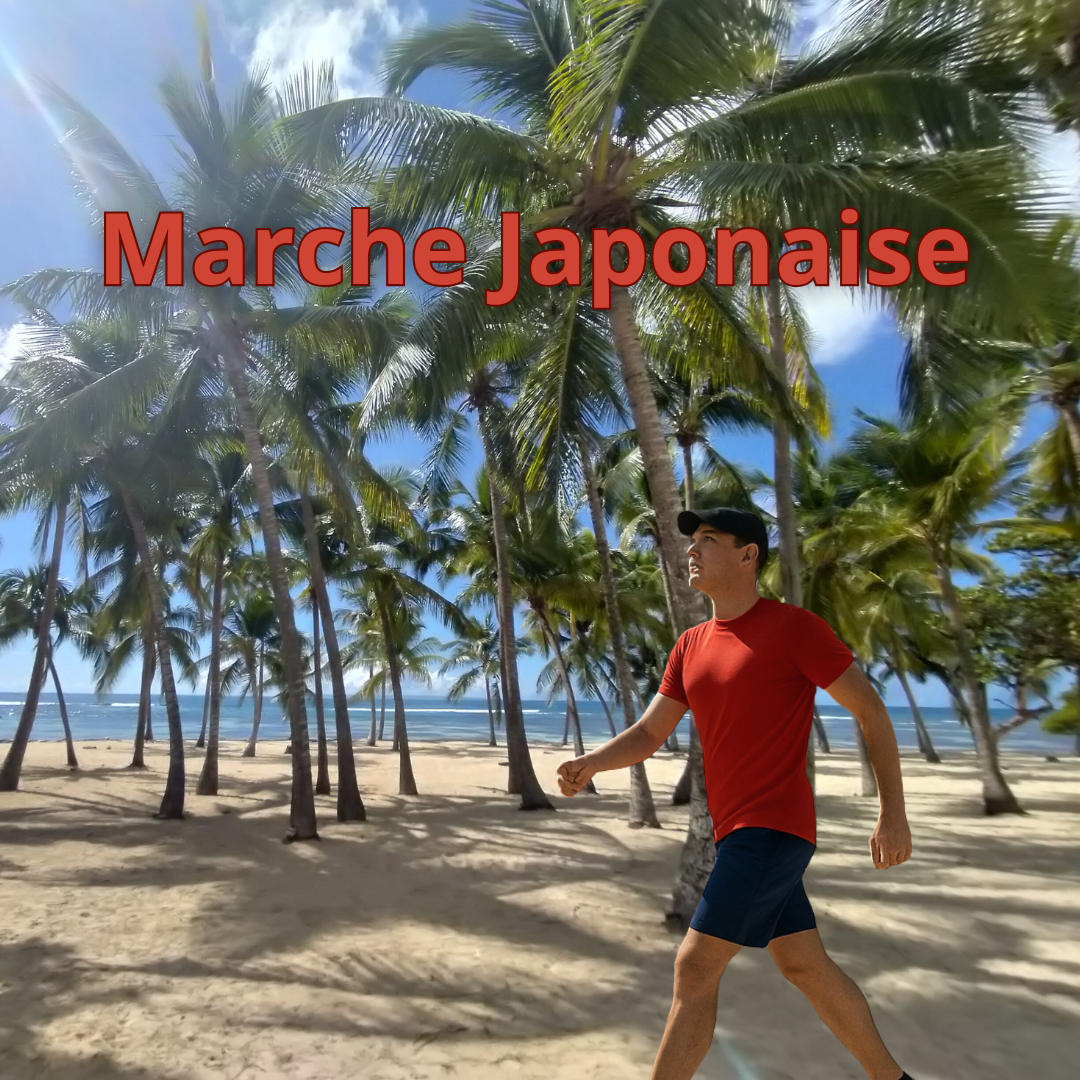Marche japonaise à Sainte-Anne (Guadeloupe)