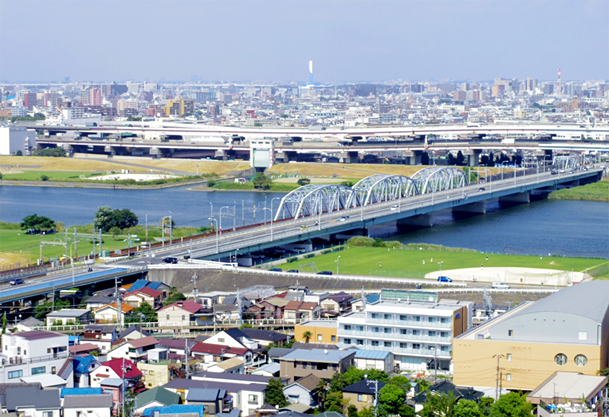 イニシア千住曙町:東向き眺望