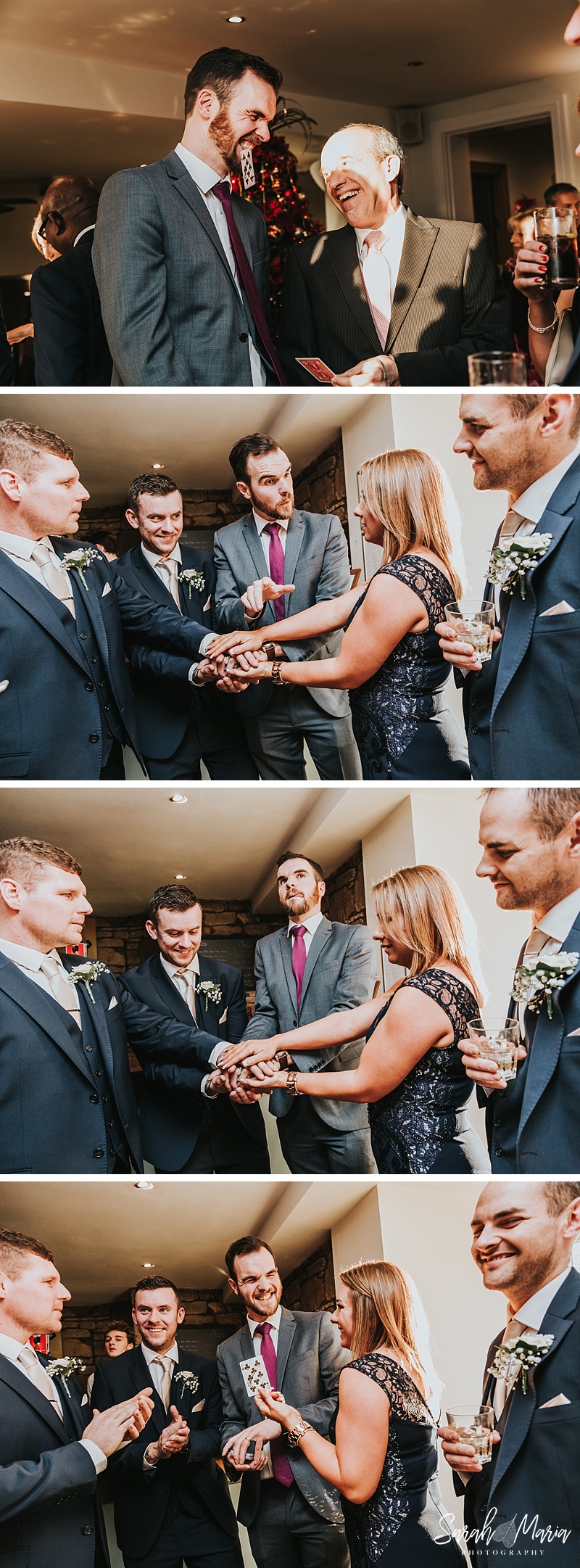 wedding entertainment in the form of a magician
