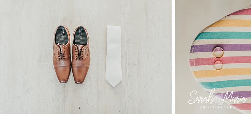 Groom details and the wedding rings