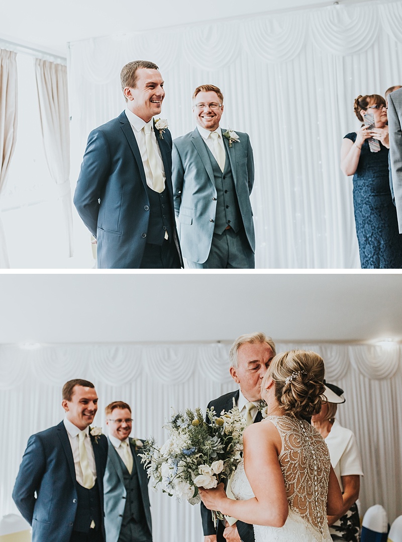 wedding photographs from the ramada hotel southport
