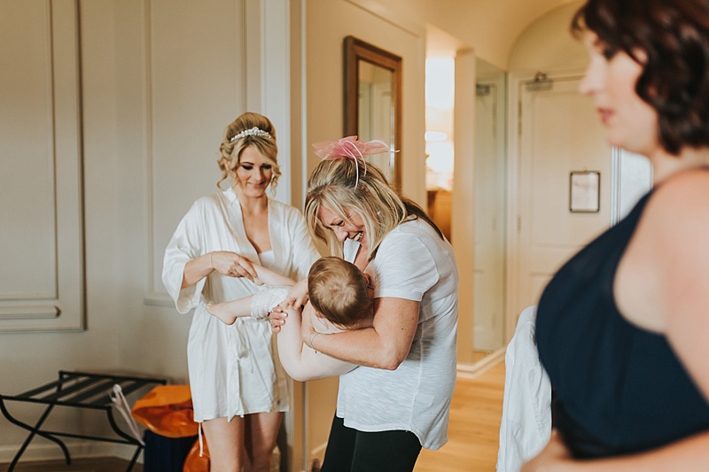 a Nanna having fun with her grandchild