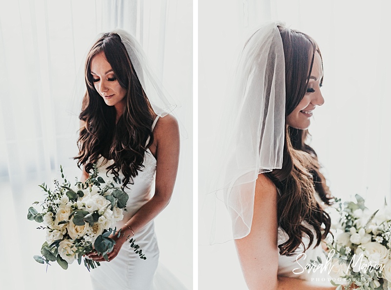 bridal portraits from a meols hall southport wedding