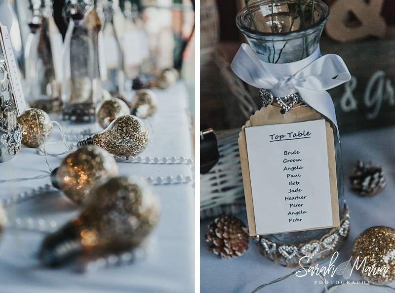 rustic wedding table plan