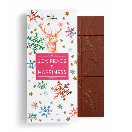 Edelvollmilch Schokolade" Joy, Peace & Happiness"