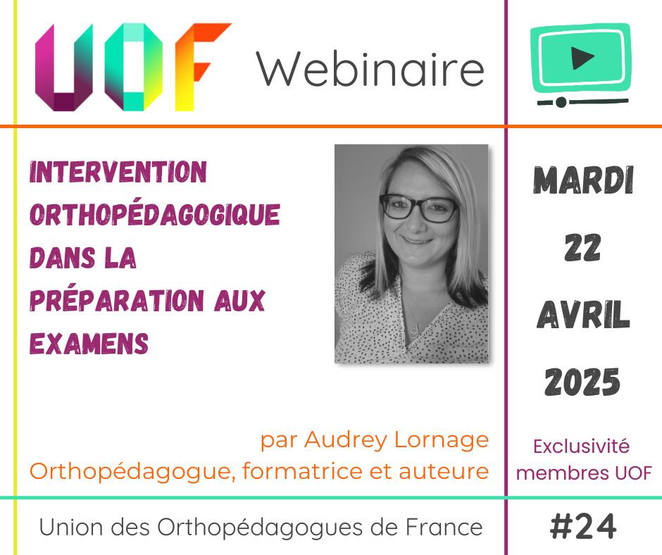 Utilisation de l'orthopédagogie pour la préparation des examens