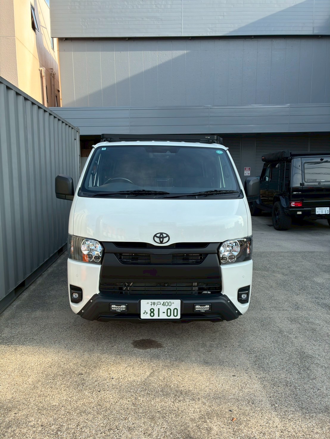 ハイエース200系 ナローボディ・ロールーフ専用ルーフラック