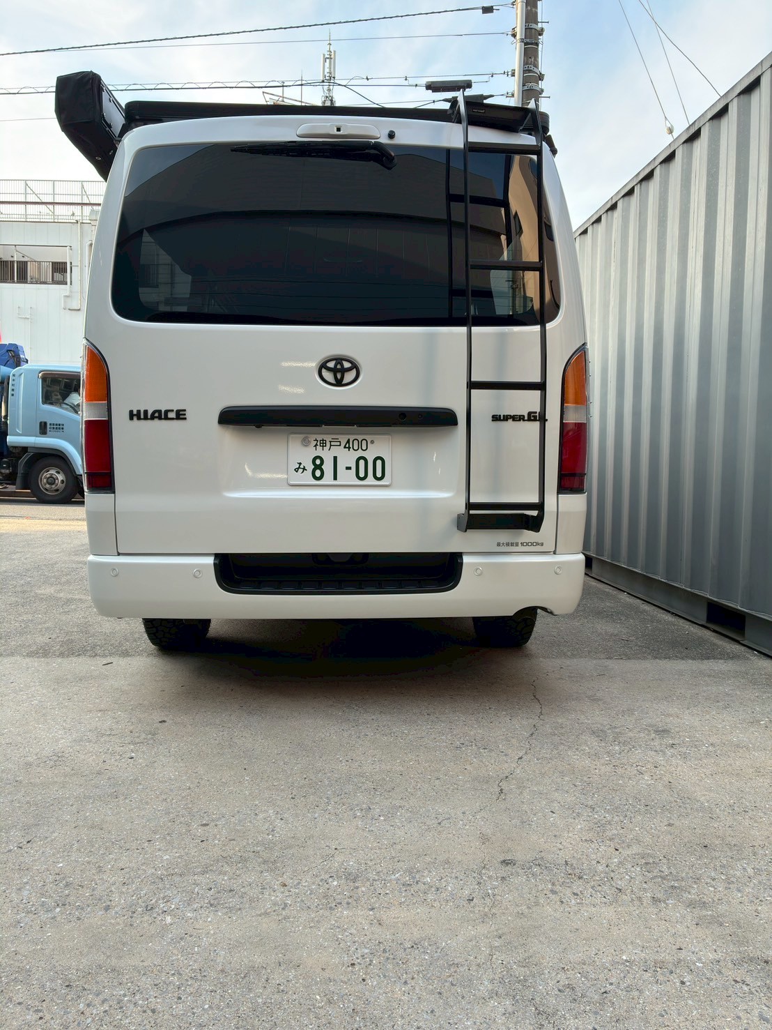 200系 ハイエース リアラダー FRONT RUNNER FRONT RUNNER フロントランナー ハイエース用リアラダー TOYOTA