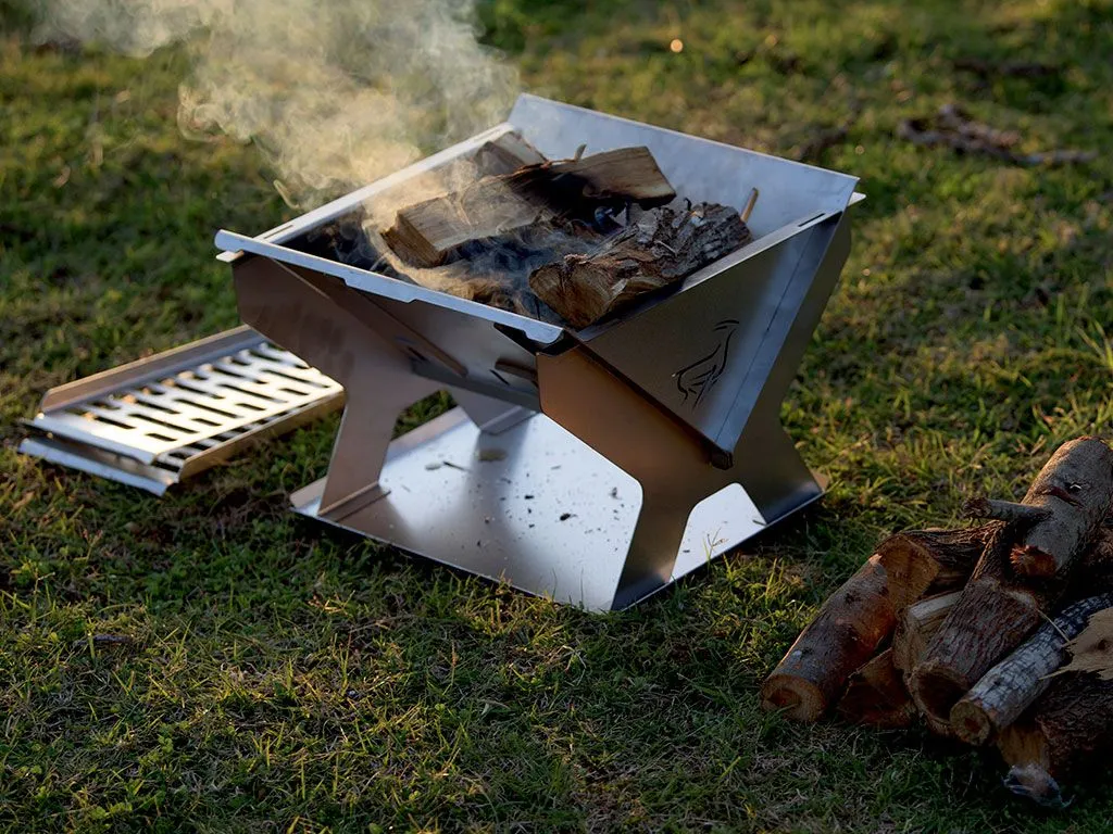 BBQと焚き火をスマートに！30秒で組み立て可能な「BBQ/FIRE PIT」/FRONT RUNNER