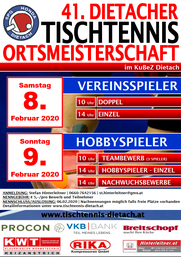 41. Dietacher Ortsmeisterschaft