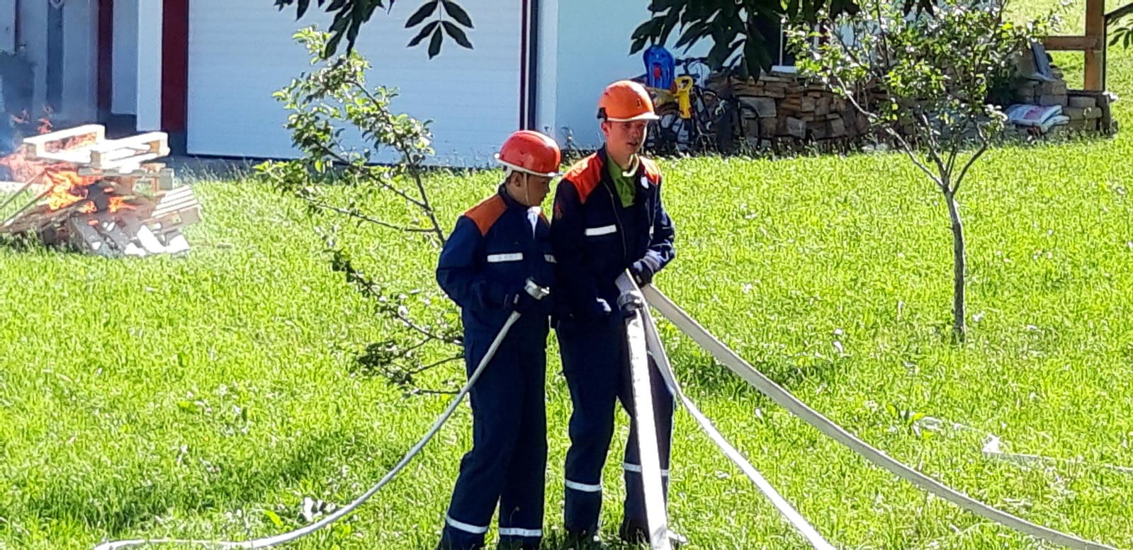 Jugendfeuerwehr Ermengerst - Übung am 05.07.2019