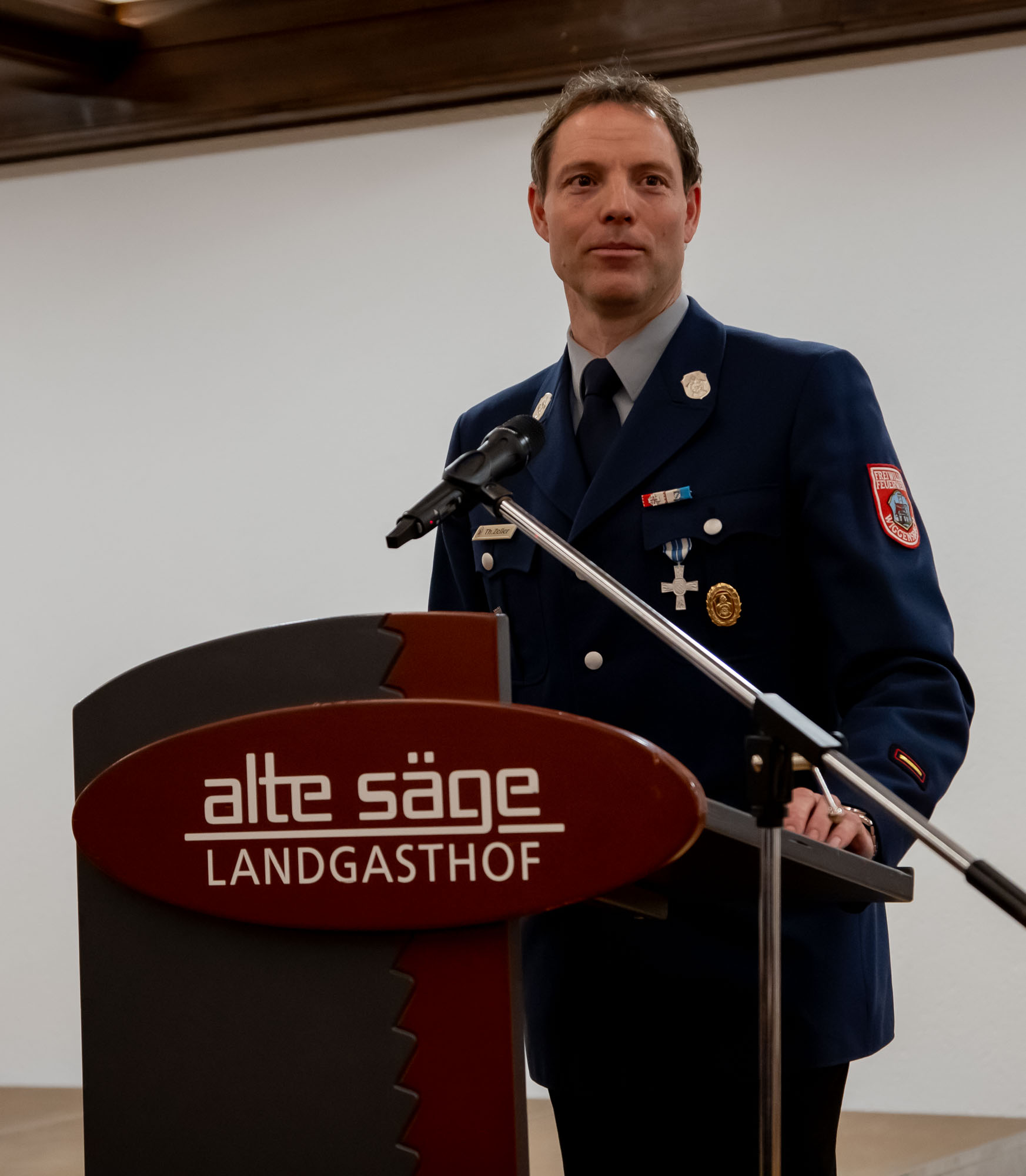 1. Kommandant FF Wiggensabach Thomas Zeller
