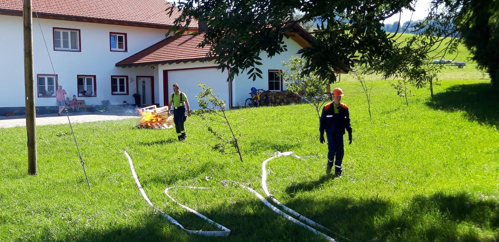 Jugendfeuerwehr Ermengerst - Übung am 05.07.2019