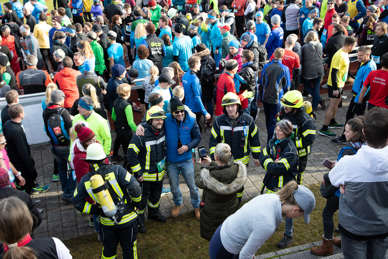 2019 Feuerwehr Ermengerst - Sylvester Lauf in Kempten