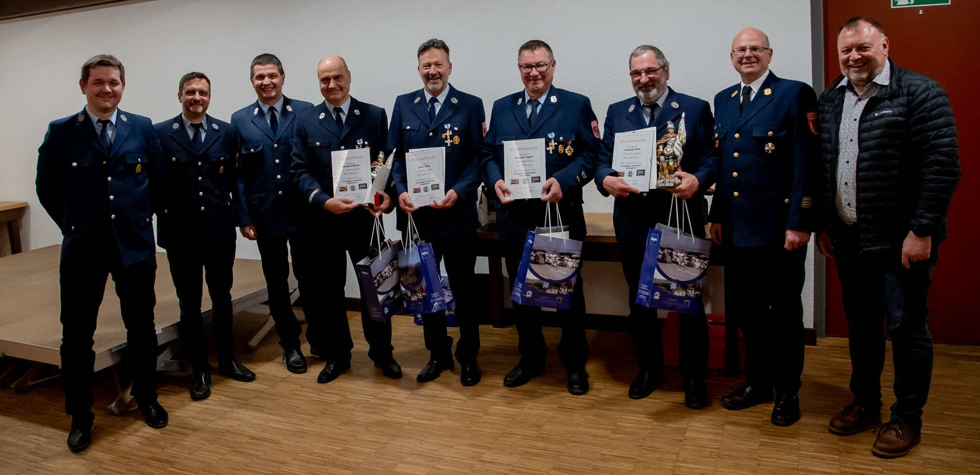 40 Jahre Freiwillige Feuerwehr Ermengerst