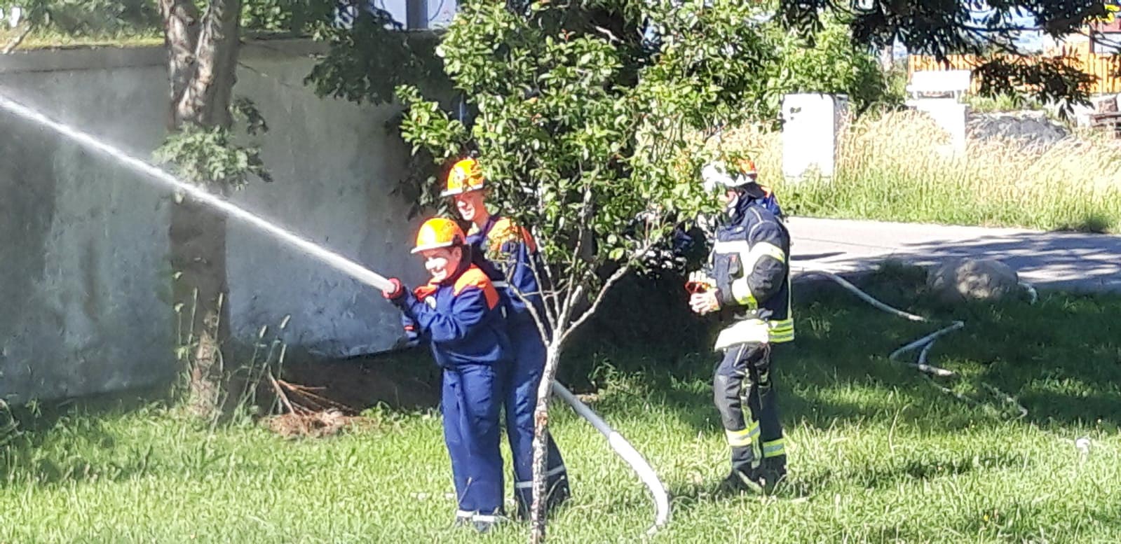 Jugendfeuerwehr Ermengerst - Übung am 05.07.2019