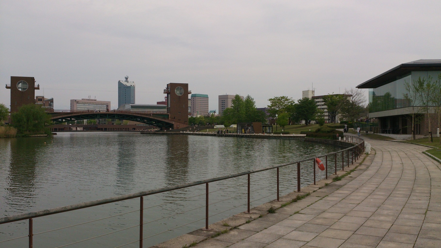 天門橋・冨岩運河・スタバ　