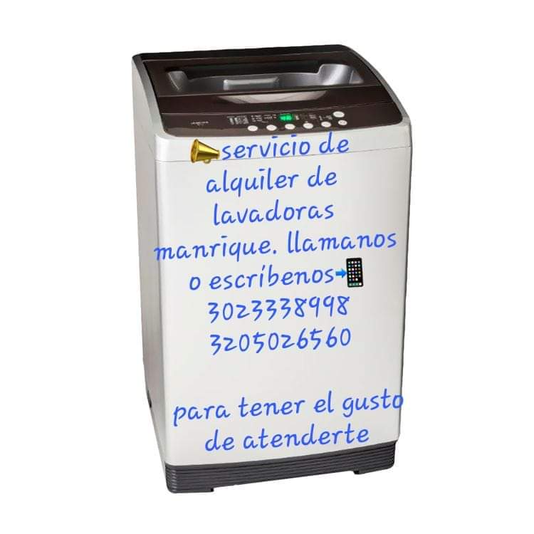 alquiler de lavadoras manrique pagina
