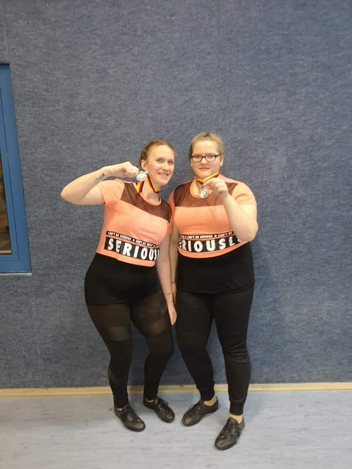 Die Deutschen Vizemeisterinnen Dance Duo Beginner
