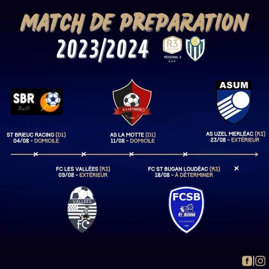 Match Amicaux aout 2023