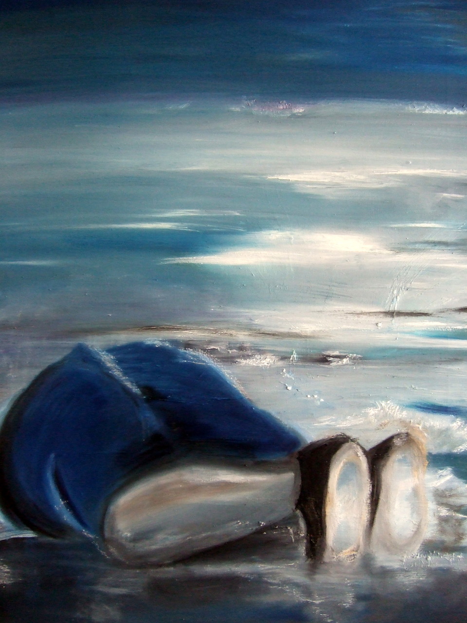 No. 03 "UND HÄTTE DER ENGEL FLÜGEL ....80 x 100 cm