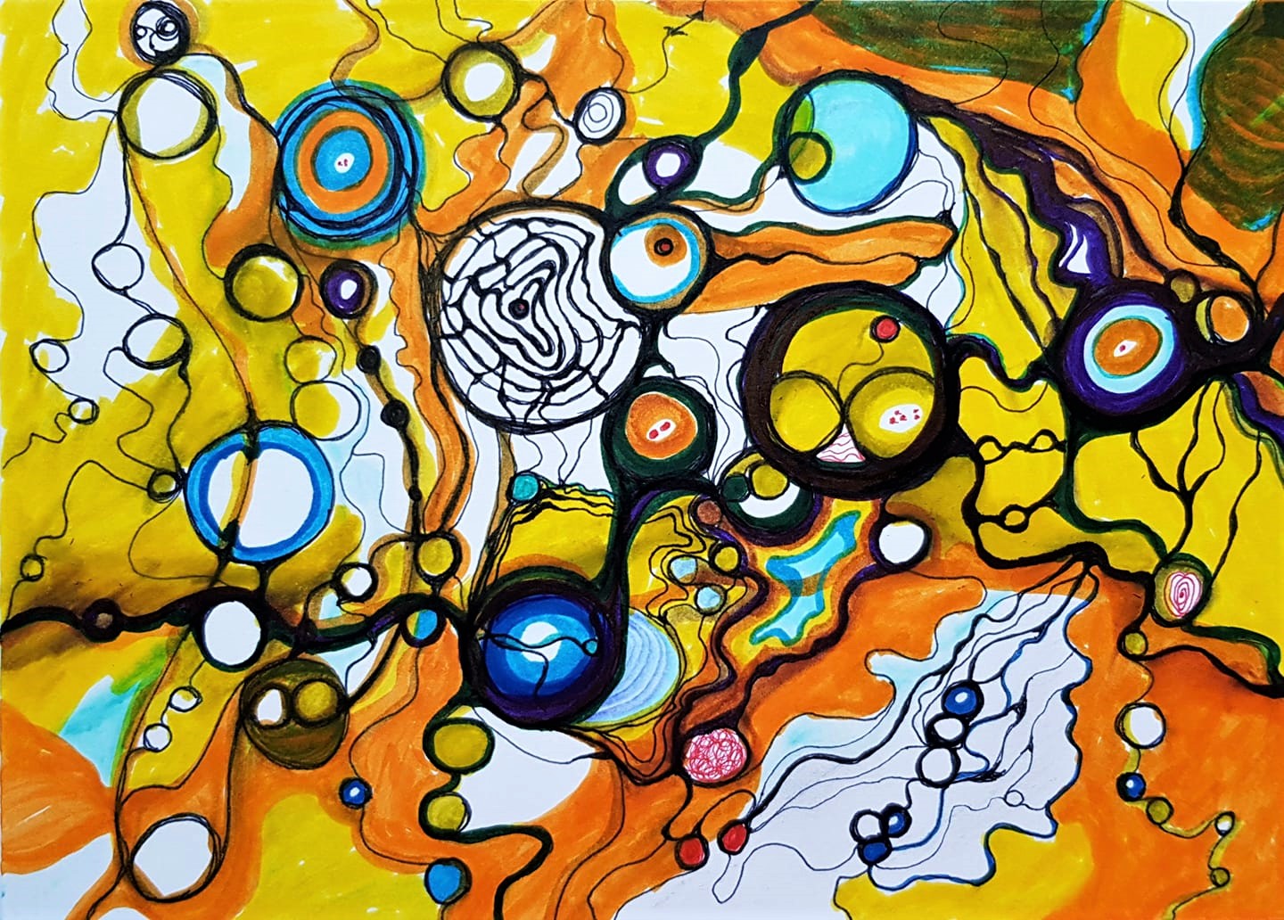 April 2021 20,5 x 28,5 cm, VERBINDUNGEN /9