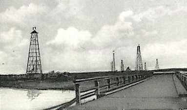 Blick über die Ölbrücke in den 1960er Jahren