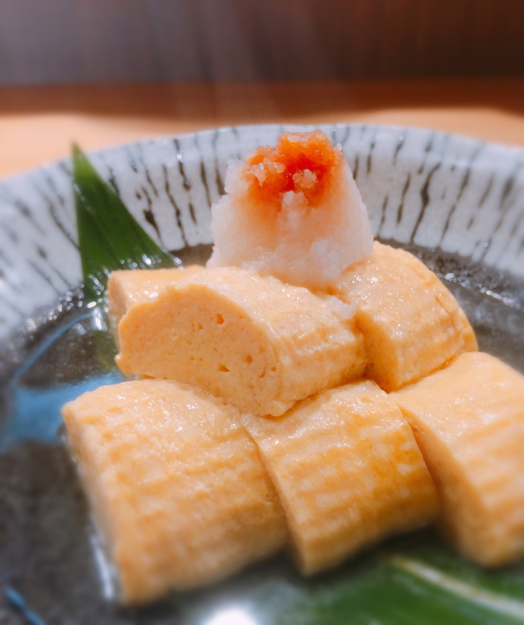 料亭仕込み　フワフワのだし巻きたまご