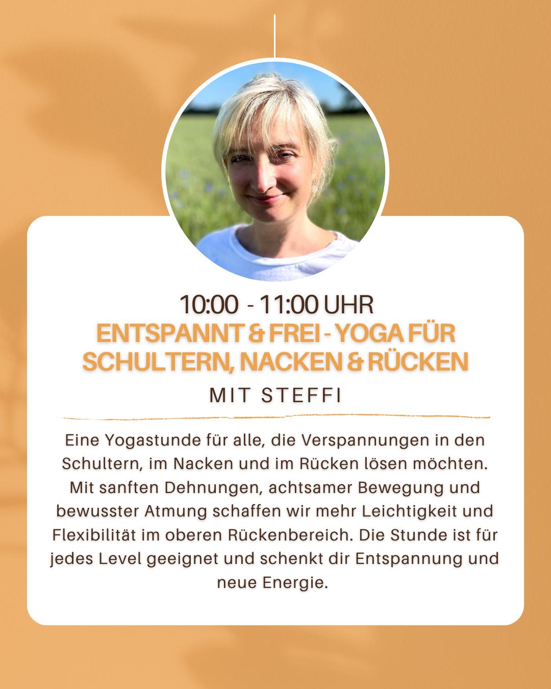 Charity YOGA Event Schloßpark Etelsen - mit Steffi