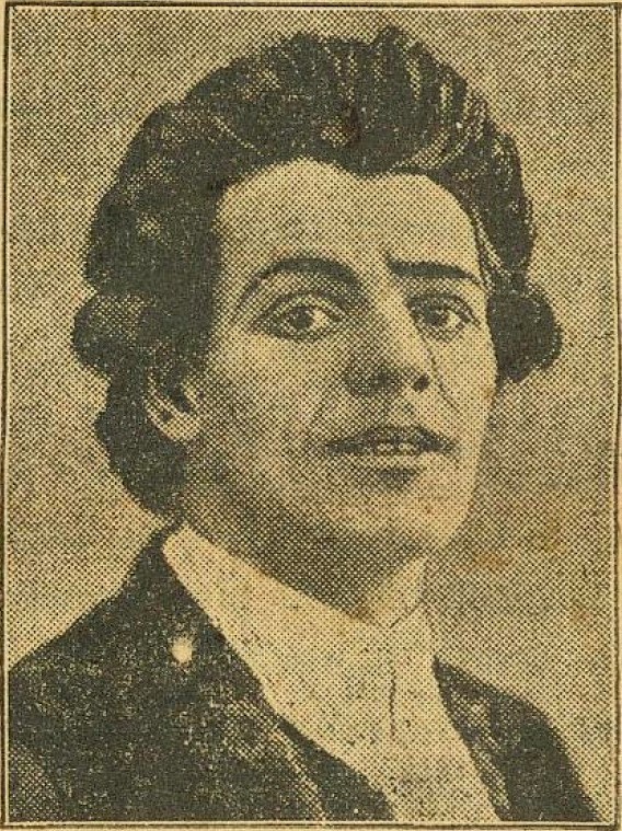Aleksandër Moisiu (1879 – 1935) – Burimi : Social-Demokraten, e premte, 1 prill 1921, faqe n°4
