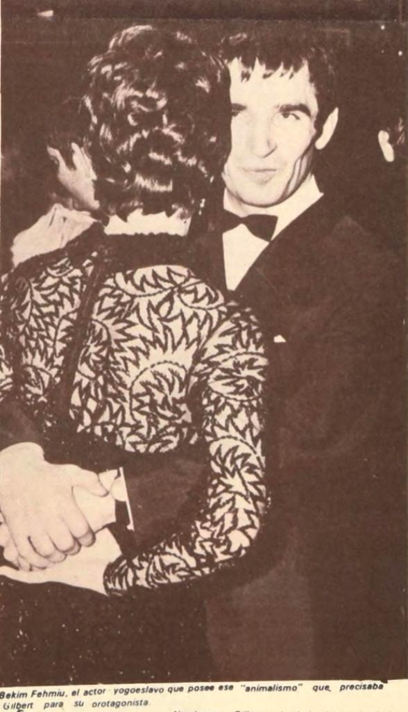 Bekim Fehmiu, aktori jugosllav që mishëron “egërsinë” që i nevojitej Gilbertit për protagonistin e tij. — Burimi : La Nación, e diel, 7 shtator 1969, faqe n°22