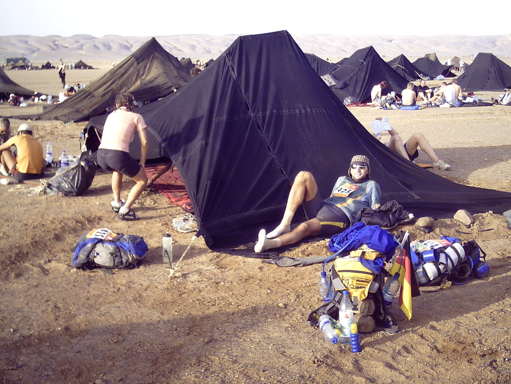 7 Tage / 6 Etappen / ca. 240 Kilometer Marathon des Sables 2006