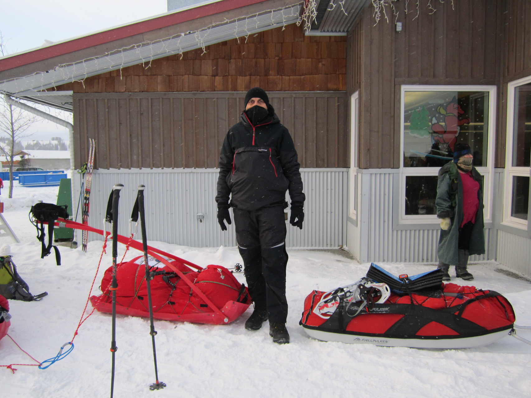 430 Meilen Yukon Arctic Ultra 2015 (Aufgabe nach 20 Km)